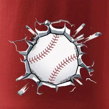 Baseball lopta v triku