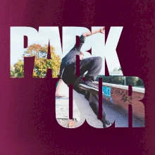 Parkour nápis v meste