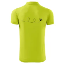 Dráha letu včely - slučka Dráha letu včely - slučka