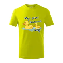 Moje první dovolená u vody - kluk