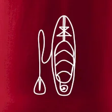 Paddleboard jedním tahem