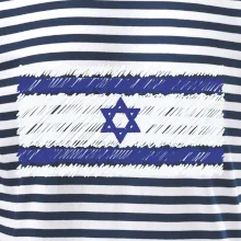 Vlajka Izrael kreslená Vlajka Izrael kreslená