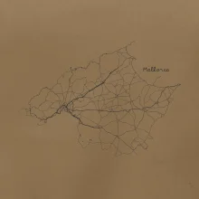 Mallorca - cestná mapa