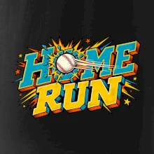 Home run komiksový nápis