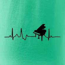 Piano ekg - krídlo