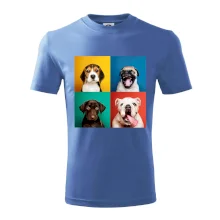 Psi šteňatá koláž