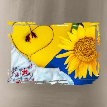 Ukrajina slnečnice a kroj Ukrajina slnečnice a kroj