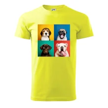 Psi šteňatá koláž