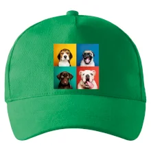 Psi šteňatá koláž