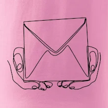 Obálka pôšták jedným ťahom