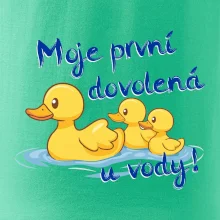 Moje první dovolená u vody - sourozenci