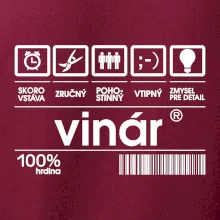 Čiarový kód - vinár