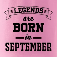 Legends are born in September