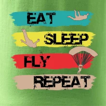 Eat Sleep Fly Repeat Paragliding