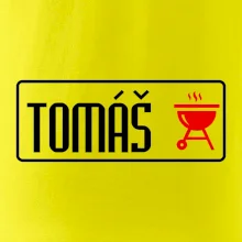 Tričko na grilovanie s vlastným menom