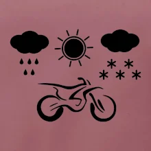 Motorkář za každého počasí - enduro