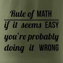 Rule of math