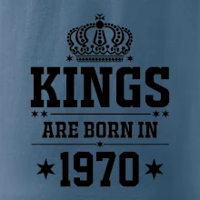 Kings are born in 1970