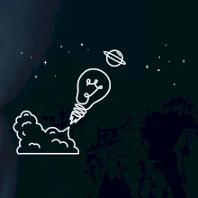 Žiarovka vesmír Žiarovka vesmír