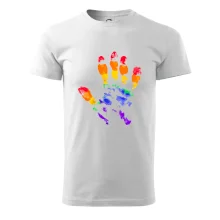 LGBT hand print