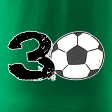 Futbal okrúhle narodeniny 30