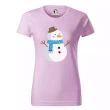 Snehuliak so šálom