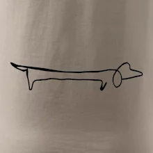 Jazvečík - kreslený Jazvečík - kreslený