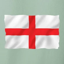 Anglická vlajka vejúca