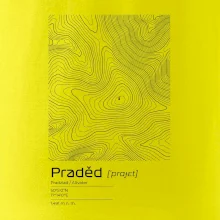 Praděd - vrstevnice v obdĺžniku