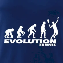 Evolúcia tenis chlapec