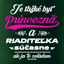 Je ťažké byť princezná riaditeľka Je ťažké byť princezná riaditeľka