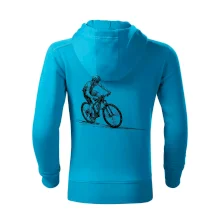 MTB kreslený cyklista MTB kreslený cyklista