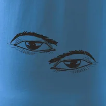 Párový motív - oko prižmúrené