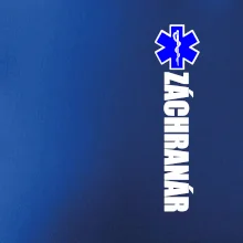 Nápis Záchranár + hviezda