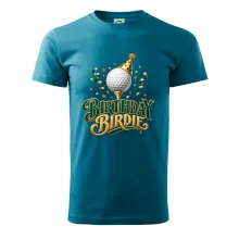 Narozeninové birdie s golfovým míčkem