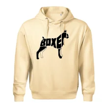 Boxer nápis v tele Boxer nápis v tele