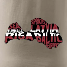 Mapy - názvy miest - Lotyšsko