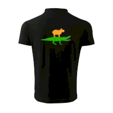 Kapybara na krokodílovi Kapybara na krokodílovi