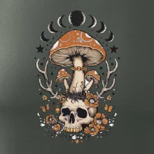 Goblincore magical mushroom