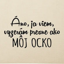 Vyzerám presne ako môj ocko Vyzerám presne ako môj ocko