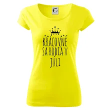 Kráľovné sa rodia v júli