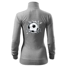 Futbalová lopta v triku Futbalová lopta v triku