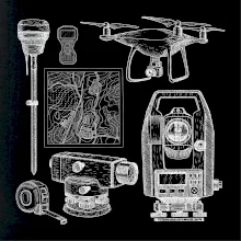 Geodet teodolit dron Geodet teodolit dron