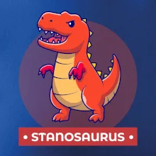 Dinosaurie mená - oranžový dinosaurus
