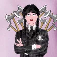 Sekery - holka v čiernom (Pecka design)