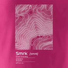 Smrk - vrstevnice v obdĺžniku