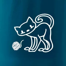 Mačka - Klbko - prsia Mačka - Klbko - prsia