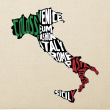 Mapy - názvy miest - Taliansko