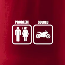 Problém cestná motorka