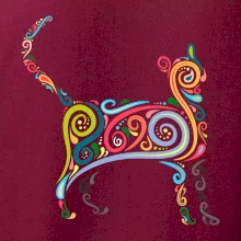 Mačka farebné krivky